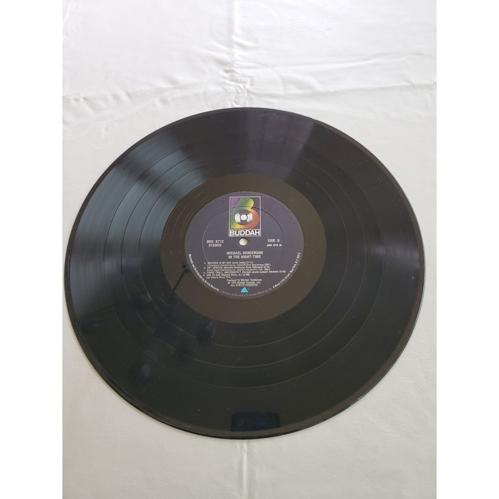 Michael Henderson - In The Night Time LP Buddah BDS 5712 VG+ Tested - Picture 7 of 8